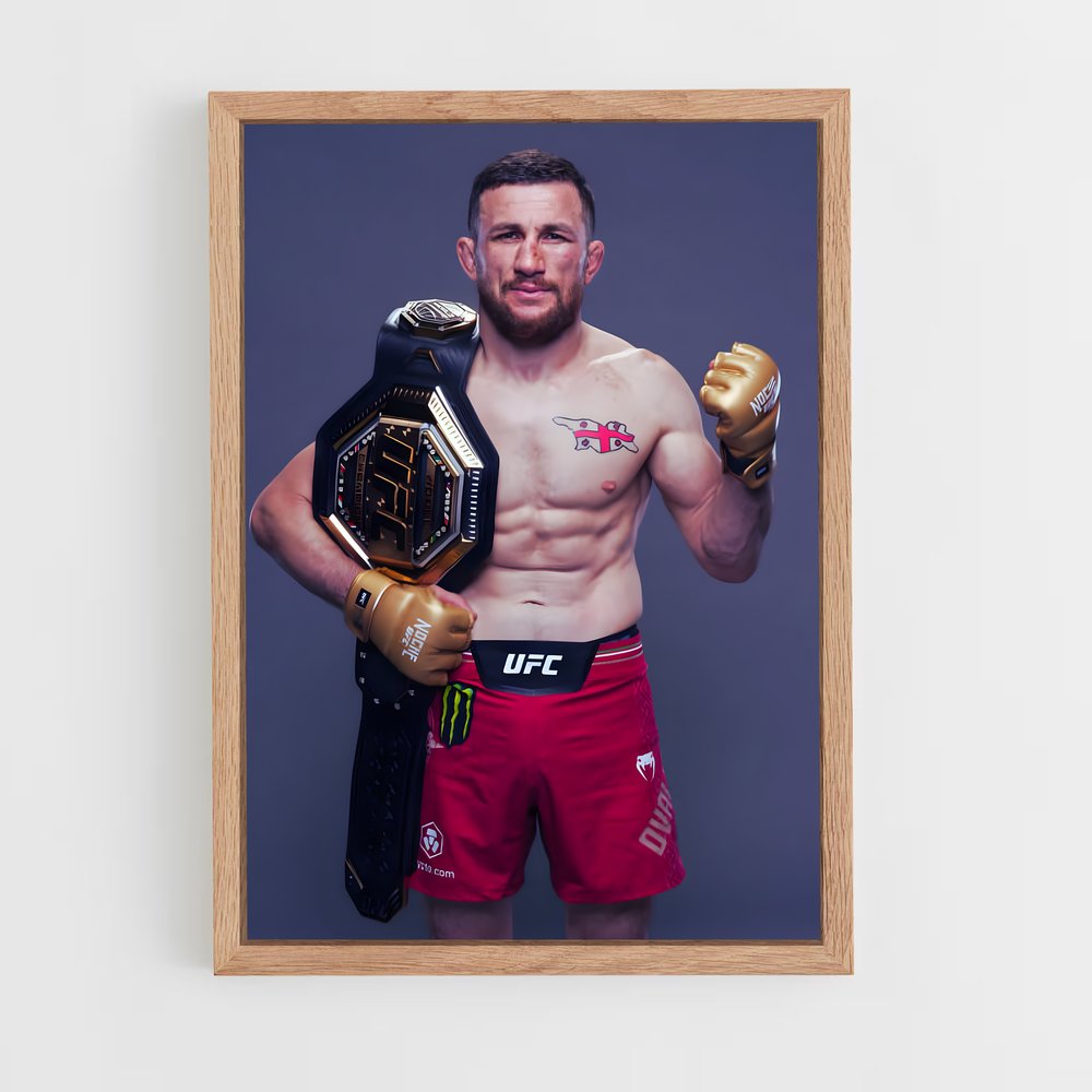 Poster King of the Octagon – affiche MMA (vue 4)